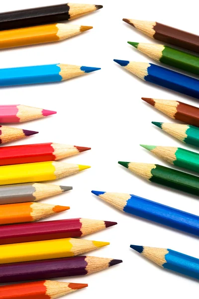 Beautiful color pencils — Stock Photo, Image