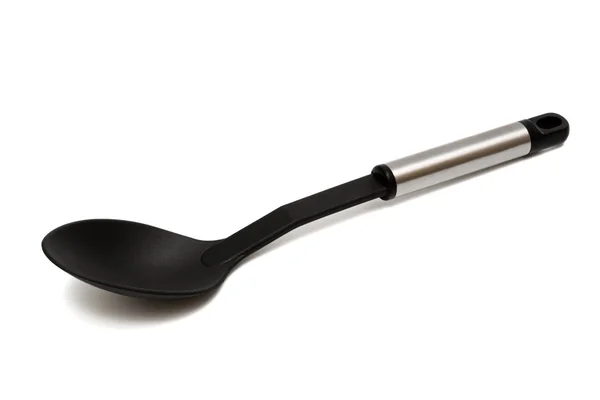 Plastic big spoon — Stock Photo, Image