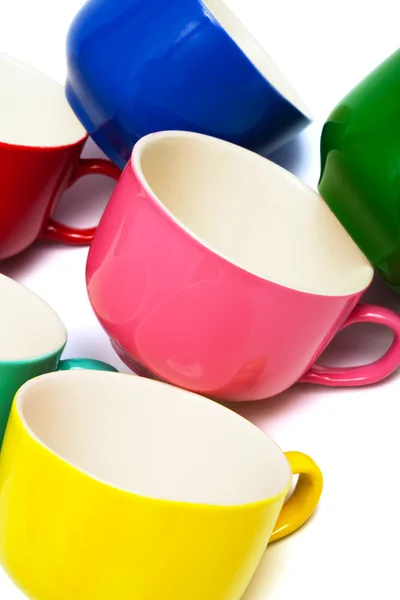 Tazas de color — Foto de Stock