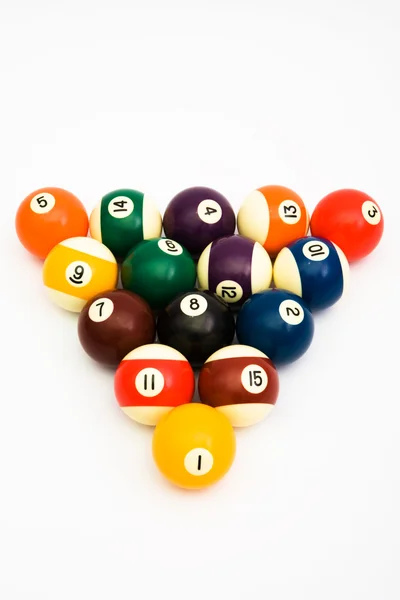 Μπάλα για παιχνίδι στο μπιλιάρδο — Φωτογραφία Αρχείου