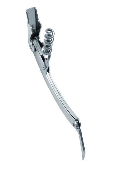 Metal corkscrew — Stock Photo, Image
