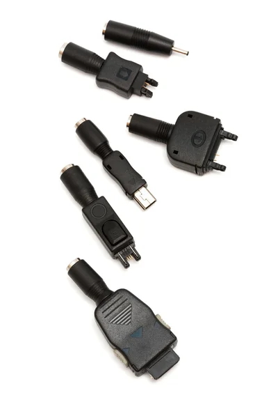 Adapters Mobile Phone White Background — Stock Photo, Image