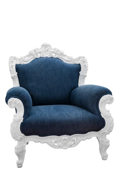 Beautiful Fashionable Armchair White Background — Stock Photo, Image