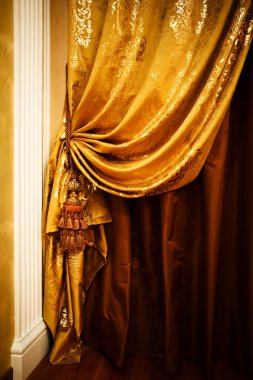 modern daire süs perde