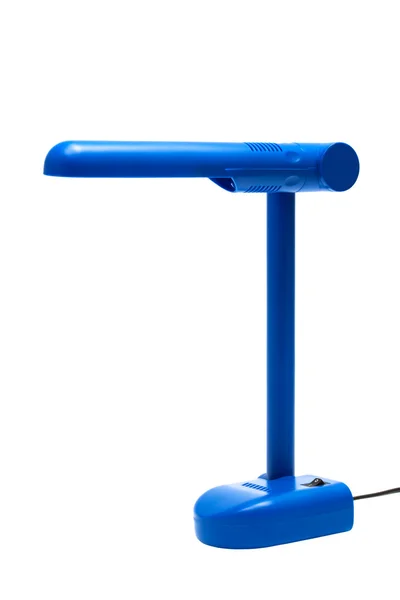 Moderní lampa modrá — Stock fotografie