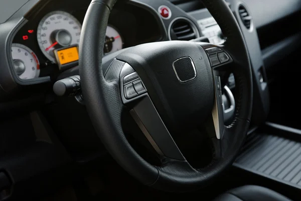 Control Panel Modern New Car — Stock Photo, Image