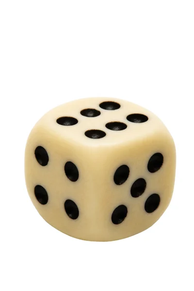 Old playing die — Stock Photo, Image