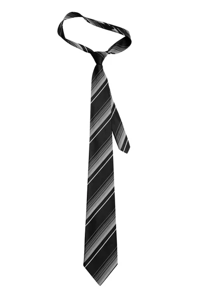 Modă Dungi Cravată Fundal Alb — Fotografie, imagine de stoc
