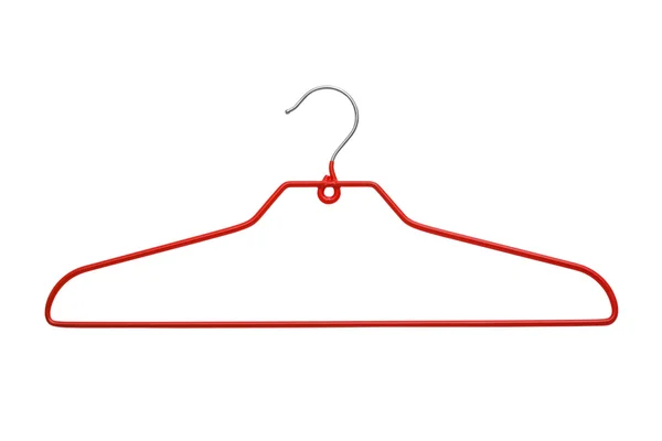 Modern red hanger — Stock Photo, Image