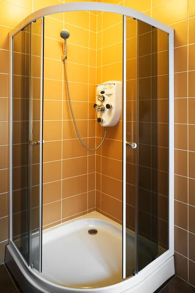 Novo cabine de duche — Fotografia de Stock