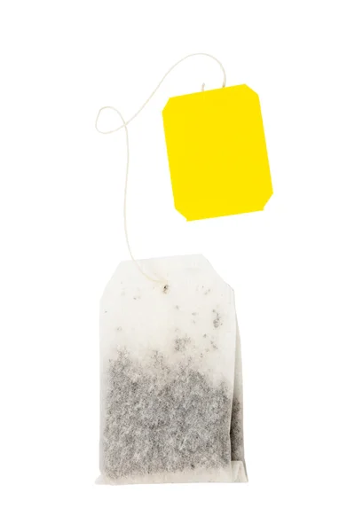 Tea Bags White Background — Stock Photo, Image