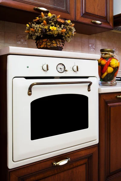 White gas stove — Stock Photo, Image