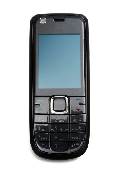Moderní Mobilní Telefon Bílém Pozadí — Stock fotografie