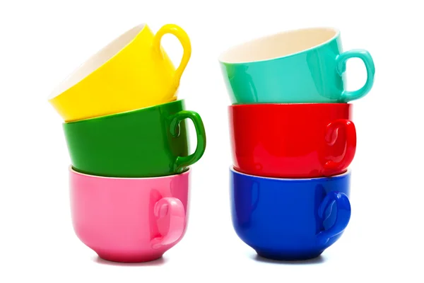 Krásné barevné poháry — Stock fotografie