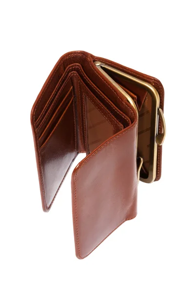 stock image Leather purse