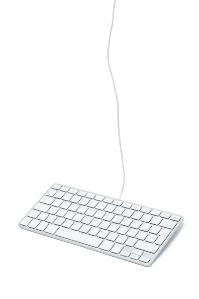 Die Moderne Und Stilvolle Tastatur Für Einen Computer — Stockfoto