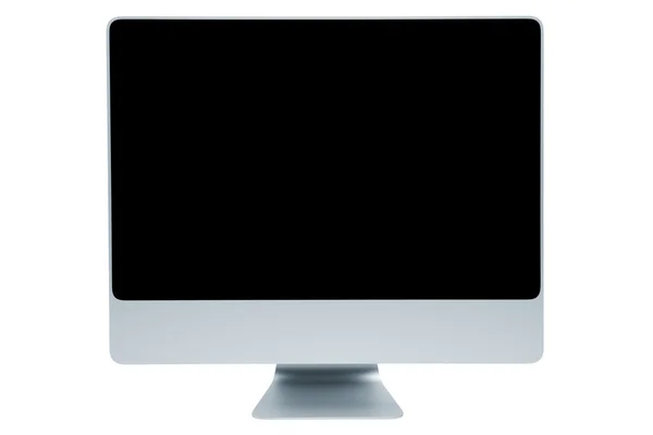 Modern Thin Display White Background — Stock Photo, Image