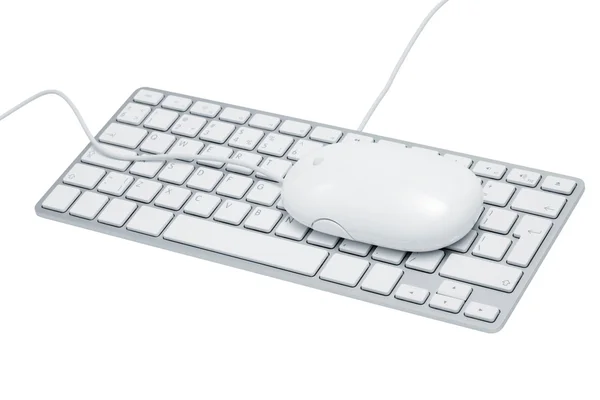 键盘和鼠标 — 图库照片