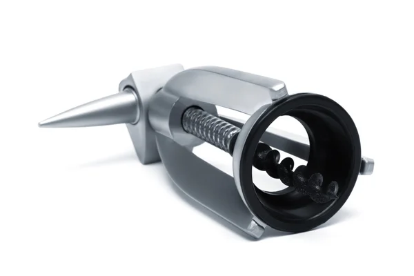 Metal corkscrew — Stock Photo, Image
