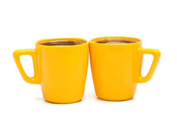 Mugs of coffee — Stock Photo, Image