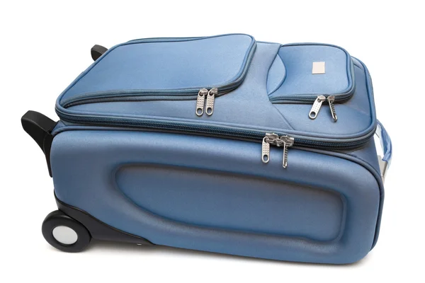 Современный большой чемодан — стоковое фото