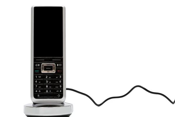 Modern Mobile Phone White Background — Stock Photo, Image