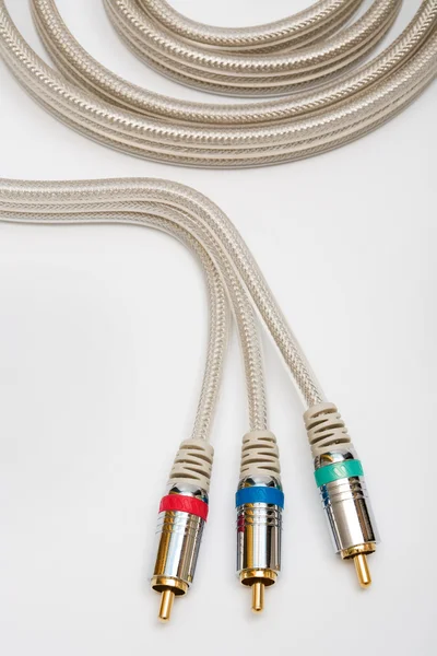 Component video cable — Stock Photo, Image