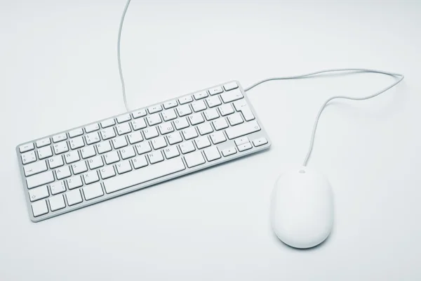 Keyboard and the mouse — Stock Photo, Image