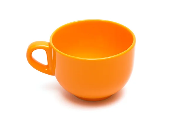 Taça laranja bonita — Fotografia de Stock