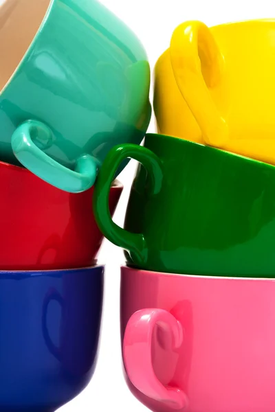 Tasses de couleur — Photo