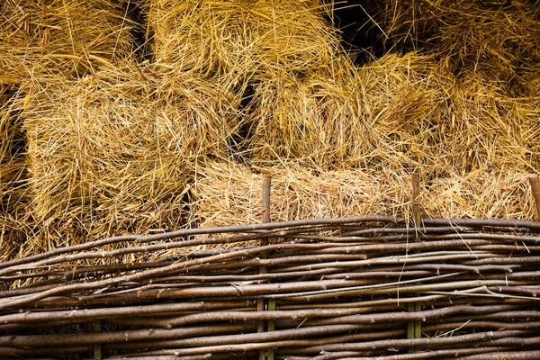 Hay at haylofts — Stock Photo, Image