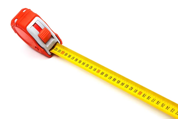 Red new tape-measure — Stock Photo, Image