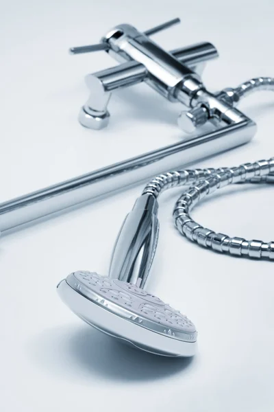 Faucet and shower — Stock Photo, Image