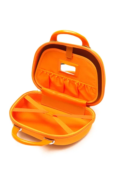 Orangefarbene große Tasche — Stockfoto