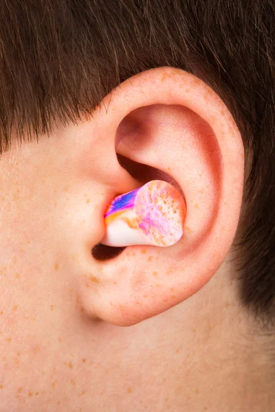 Color earplug — Stock Photo, Image