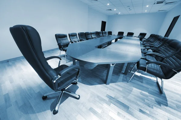 Large Table Chairs Modern Conference Room — Stock Photo, Image