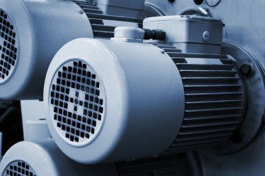 Modern endüstriyel ekipmanlar için güçlü elektrikli motorlar