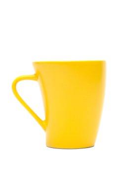 Yellow mug clipart