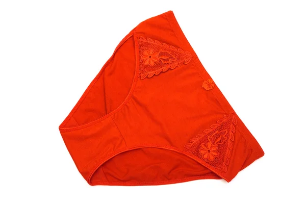 Women red panties — Stock Photo, Image