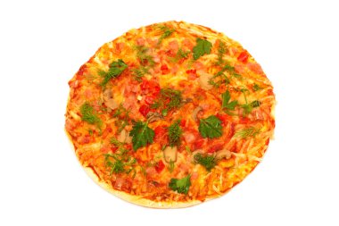 oldukça lezzetli pizza