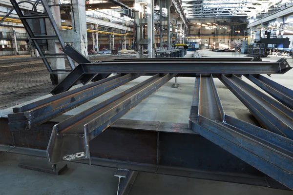 Moderno impianto di lavorazione dei metalli — Foto Stock