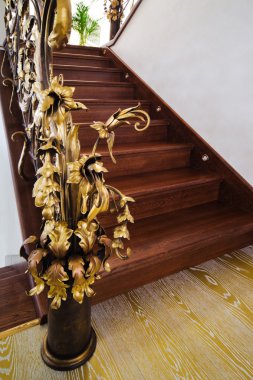 Beautiful staircase clipart