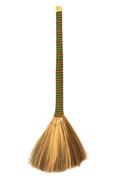 Broom with a long handle — Stock Photo, Image