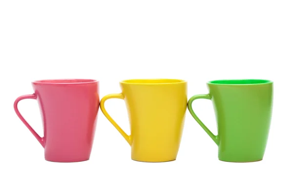 Hermosas tazas de color — Foto de Stock
