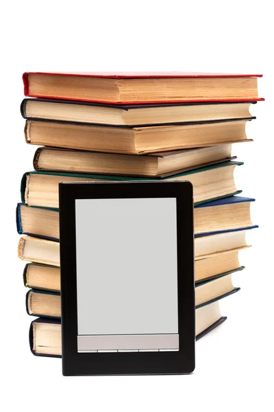 Lector y libros —  Fotos de Stock