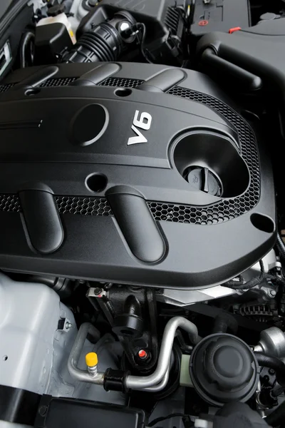 The powerful engine — Stock Photo, Image