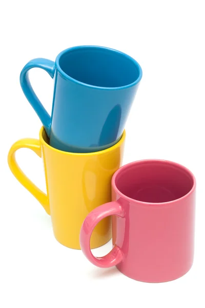 Tazas de color — Foto de Stock