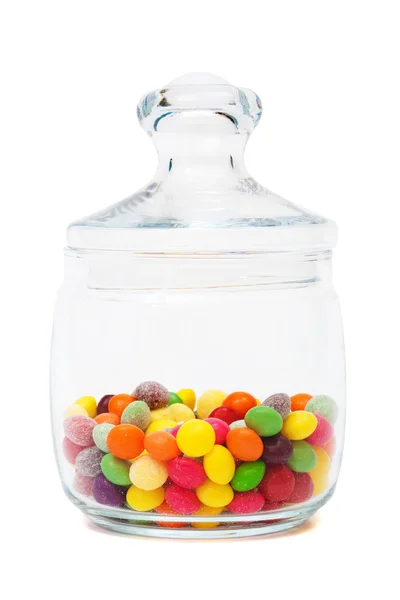 Bonbons im Glas — Stockfoto