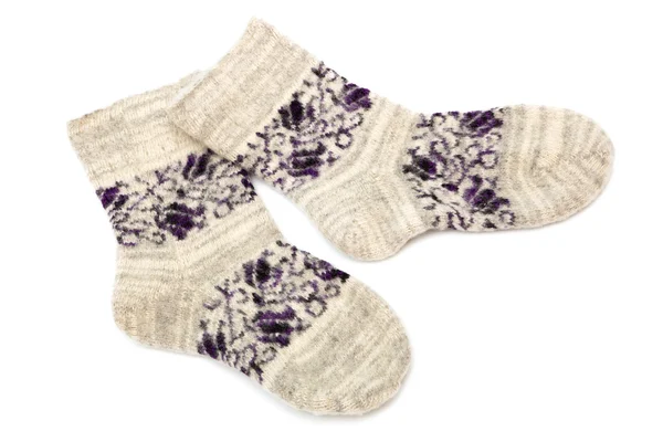 Warme Socken — Stockfoto