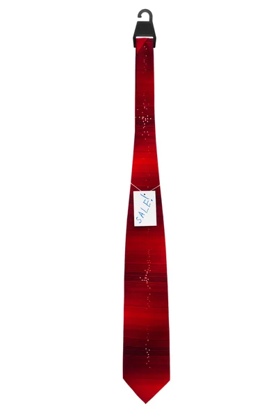 Cravatta a righe rosse — Foto Stock